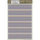 1/32 Transparent Decals for Lozenge 5 Colours (A4 Sheet)
