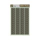 1/32 Decals for Lozenge 4 Colours Faded Transparent Fabric Texture Upper (A4 Sheet)