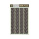 1/32 Decals for Lozenge 5 Colours Faded Transparent Fabric Texture Upper (A4 Sheet)