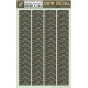 1/32 Decals for Lozenge 4 Colours Faded Base White Fabric Texture Upper (A4 Sheet)