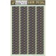 1/32 Decals for Lozenge 5 Colours Faded Base White Fabric Texture Upper (A4 Sheet)