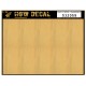 1/32 Light Plywood Transparent Decals (no grid, A5 sheet)