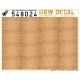 1/48 Pine Tree - Natural Tone Decals (transparent, no grid, sheet: A5)