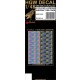 1/48 WWI Aircrafts 5 Colour Lozenge Rib Tapes (base white, straight, laser)