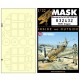 1/32 Messerschmitt Bf 109E-4/7 Paint Masks for HGW/Dragon kits