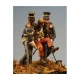54mm Scale Balaklava, 1854 - 17th Lancers Soldiers & Wounded Hussar (3 figures)