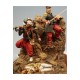 54mm Scale Sebastopol, Crimean War 1854 (3 metal figures w/terrain)
