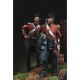 54mm Scale 33 Reg of Foot, Crimea 1854 (2 metal figures)