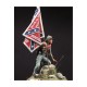 54mm Scale Confederate Stardard Bearer, 15th Alabama Volunteers