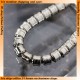 Silver Metal Pipes (Diameter: Outer - 5.0mm, Inner - 3.1mm, Length: 4.0mm) 20pcs