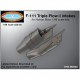 1/48 F-111A/C, EF-111A Seamless Triple Plow-I Intakes for Hobby Boss Kits