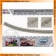 1/72 German Curved Railway Track