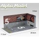 1/24 Car Garage Diorama #3 (11.5cm x 20.5cm x 8.5cm)