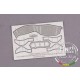 1/24 Lamborghini Aventador LP700-4 Exhaust Tips for Fujimi kit