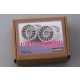 1/24 17inch Rally Wheels for Fiat 500 Abarth kit