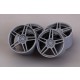 1/24 Novitec Rosso Wheels set # 2 for Ferrari F12 Berlinetta kit (4 Wheels &amp; Air Valves)