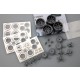1/24 BMW Z4 GT3 Brake & Wheels System set for Fujimi kit (Resin + PE + Metal parts)