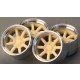 1/24 16' Rs-Watanabe Wheels For Tamiya 240Z