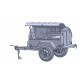 1/35 Vietnam War US M116 Pioneer Tool Trailer