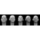 5 Heads for 1:32/54mm Figures (Style #3)