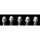 5 Heads for 1:32/54mm Figures (Style #5)