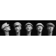 1/35 5x Heads for WWII Rural Civilians Vol.1