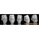 1/35 5x Heads with German SS Handschar Fez (13 SS Handschar)