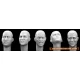 1/35 5x Heads with Close Cropped Hair