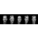1/35 5x Heads with Vintage Haircuts, circa 1880 -1914