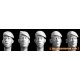 1/35 5x Heads with Berets (Pulled Left) e.g. Modern French, Spanish