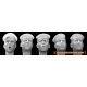 1/35 5x Heads with US Navy Sailor Caps (used by many other Navies)