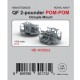 1/700 Royal Navy QF 2-pounder POM-POM Octuple Mount (4pcs)