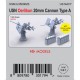 1/350 USN Oerlikon 20mm Cannon Type A (15pcs) w/Ammo Locker (24pcs)