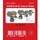 1/350 US Navy AN/SPS-49 Air Search Radar (2pcs)