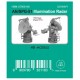 1/700 USN AN/SPG-51 Illumination Radar (2 types, 6pcs)