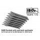 1/72 Focke-Wulf Fw 190D R4M Rockets with Anti-tank Warheads (3d printed) for IBG kits