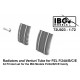 1/72 PZL P.24A/B/C/E Radiators and Venturi Tube for IBG Models