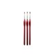 Synthetic Flat Paint Brush Set (3pk: 3, 4, 5)