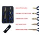 5 Piece Mini Plier Set w/Bag