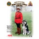 1/16 RCMP Female Officer with Dog