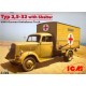1/35 WWII German Ambulance Truck Typ 2.5-32 with Shelter (1.5ton)