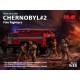 1/35 Chernobyl #2 Fire Fighters (AC-40-137A firetruck & 4 figures & diorama base)