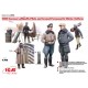 1/48 WWII German Luftwaffe Pilot & Ground Personnel in Winter Uniform (5 Figures)