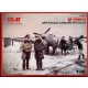 1/48 Messerschmitt Bf 109F-4 w/German Luftwaffe Personnel (1 Model kit with 5 Figures) 
