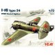 1/72 WWII Soviet Fighter Polikarpov I-16 Type 24