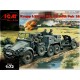1/72 German Artillery Tractor Krupp L2H143 Kfz.69 w/Pak 36