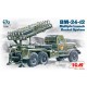 1/72 Multiple Launch Rocket System BM-24-12 on ZiL-157 Base