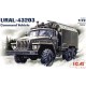 1/72 Soviet Command Vehicle Ural-43203