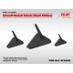 Aircraft Models Stands for 1/144, 1/72, 1/48, 1/32 Scale [Black Edition]