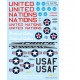 Decals for 1/72 Unusual Douglas C-47s Skytrain
